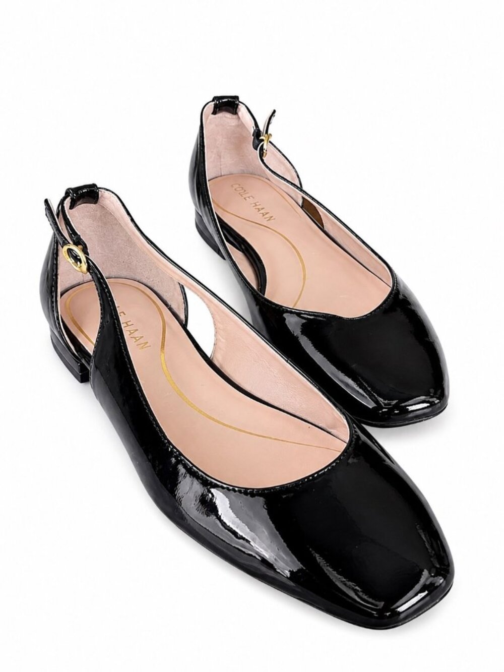 Cole Haan Bria Ballet Flat slingback side cutouts Size 7.5 New
